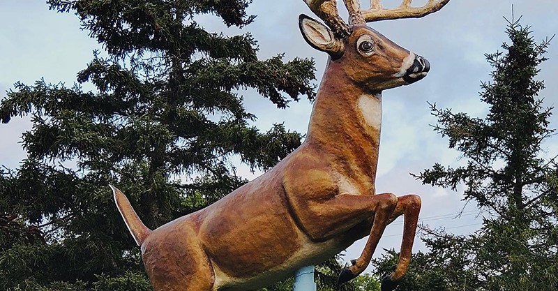 deer statue